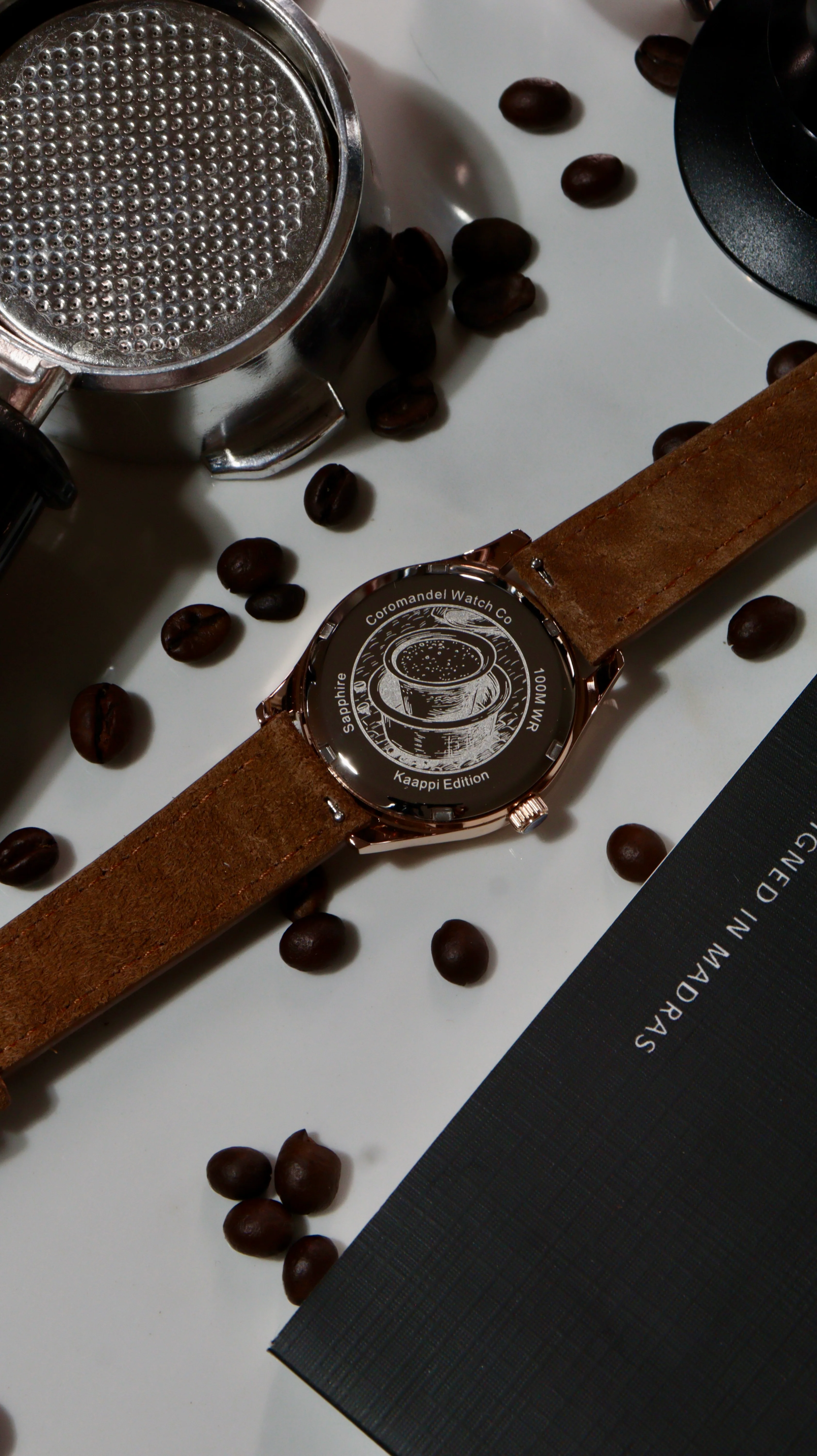 Kaappi Edition by Coromandel Watch Co - 36mm Sapphire Crystal - Quartz Watch[SOLD OUT] - Image 4
