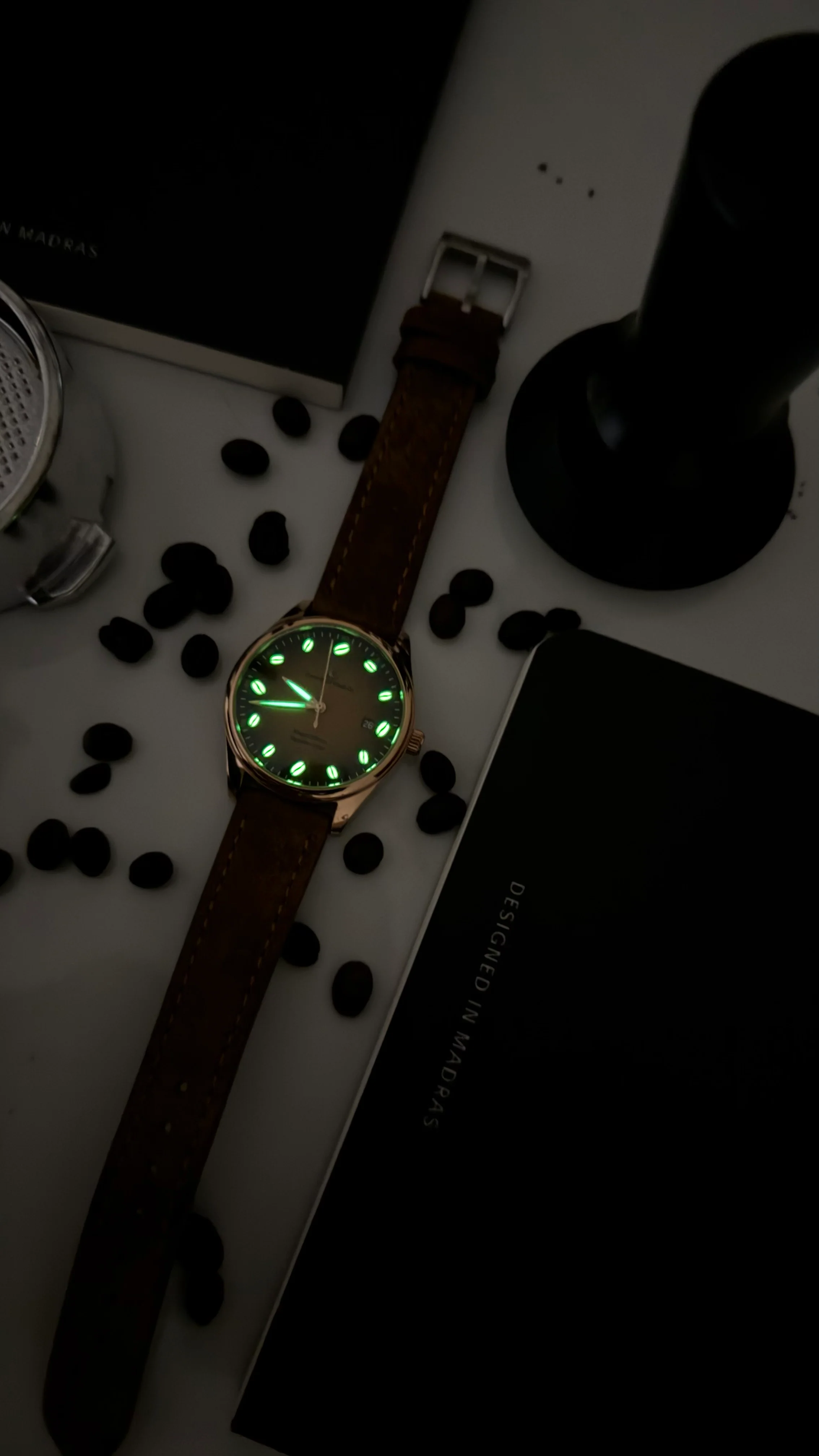 Kaappi Edition by Coromandel Watch Co - 36mm Sapphire Crystal - Quartz Watch[SOLD OUT] - Image 5