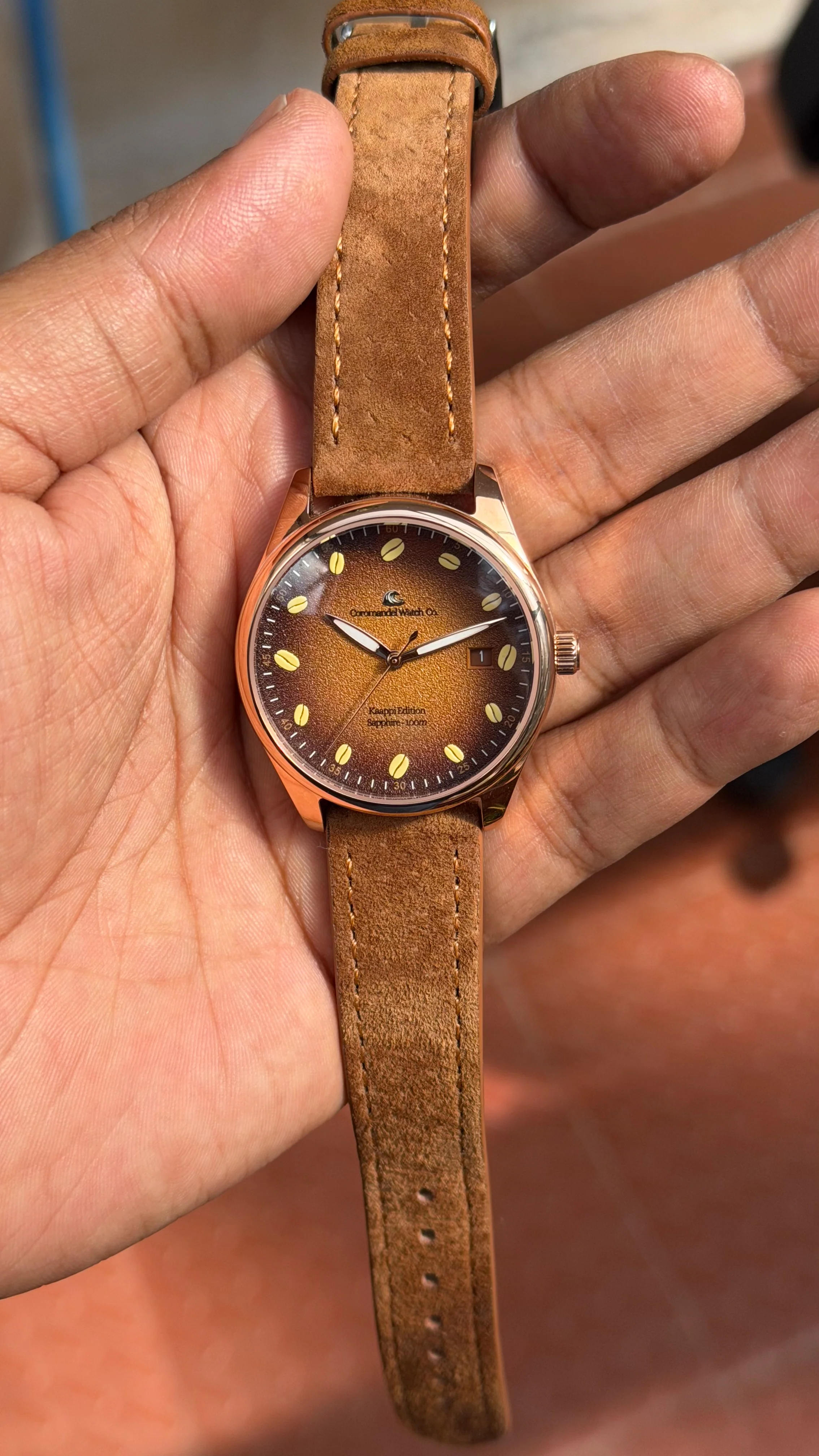 Kaappi Edition by Coromandel Watch Co - 36mm Sapphire Crystal - Quartz Watch[SOLD OUT] - Image 8