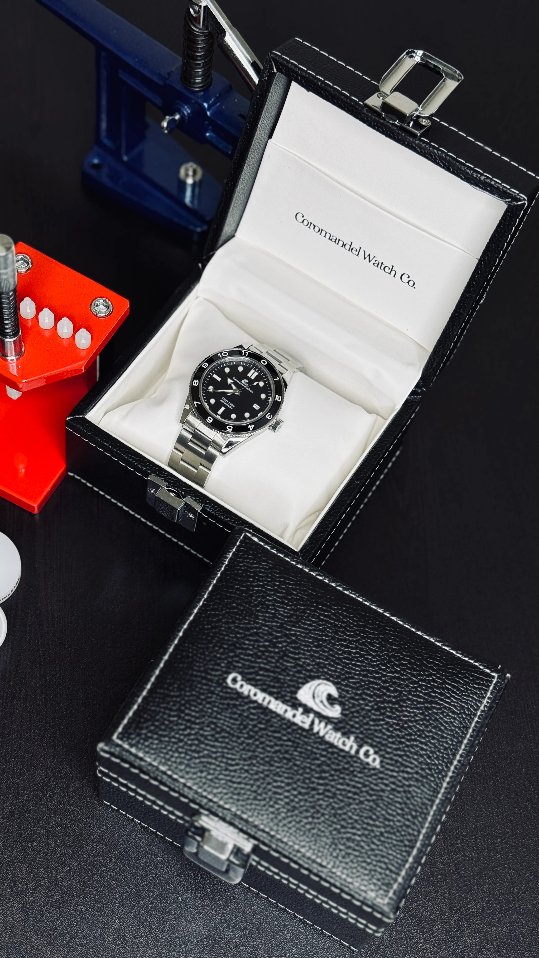 Marina Edition 2.0 by Coromandel Watch Co. - Automatic Watch - Black Dial - NH35 - Image 10