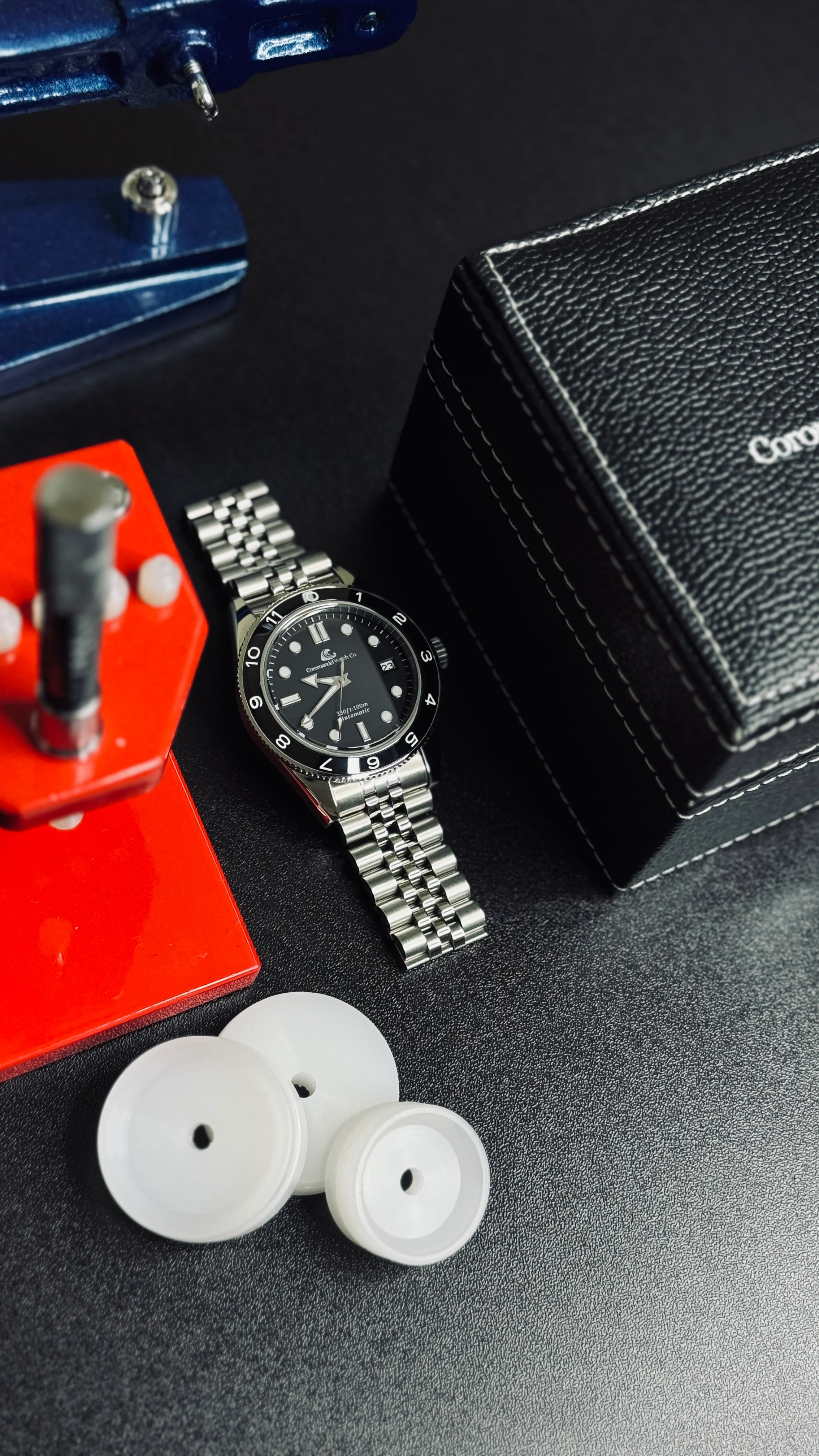 Marina Edition 2.0 by Coromandel Watch Co. - Automatic Watch - Black Dial - NH35 - Image 15