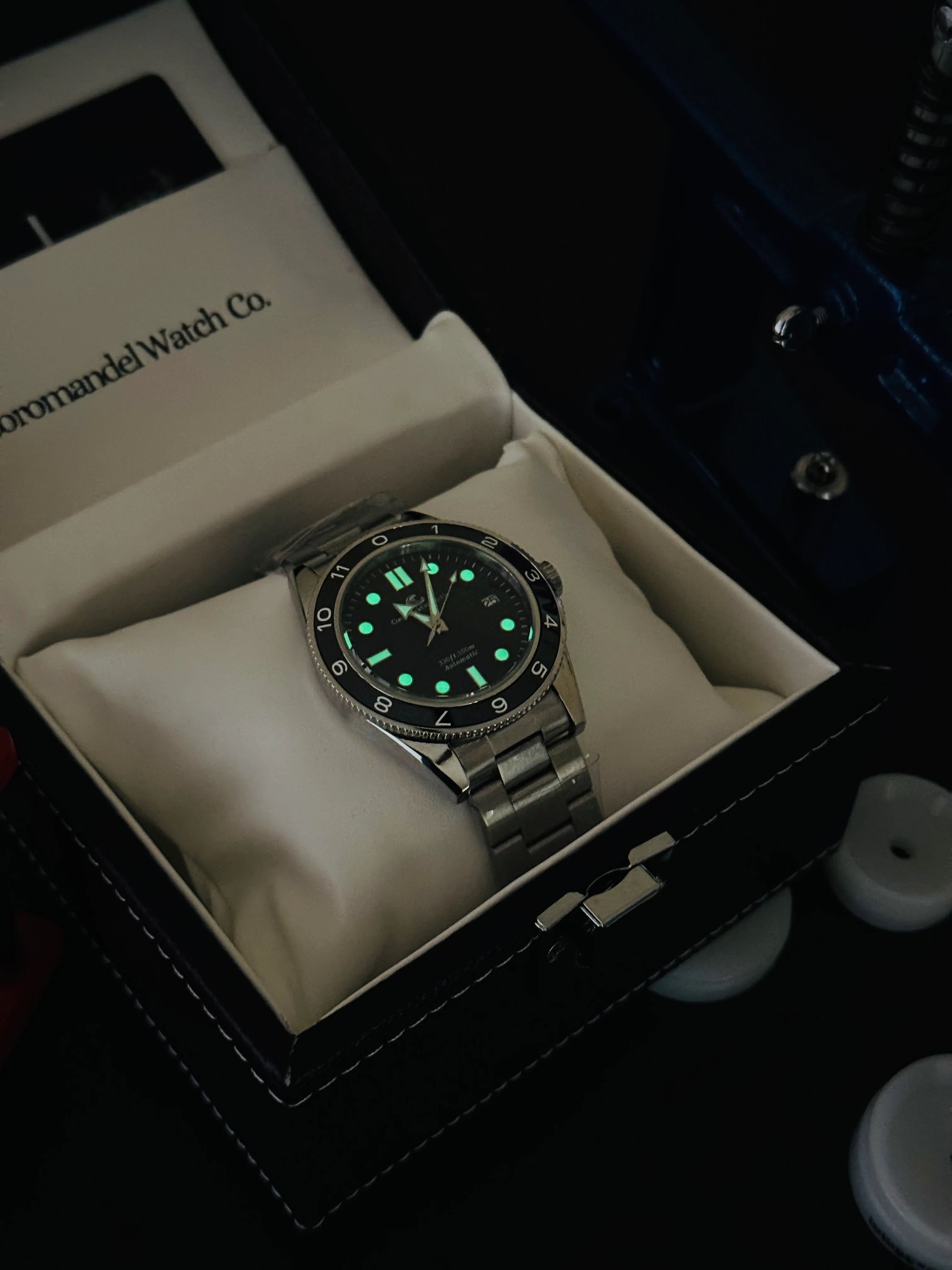 Marina Edition 2.0 by Coromandel Watch Co. - Automatic Watch - Black Dial - NH35 - Image 17