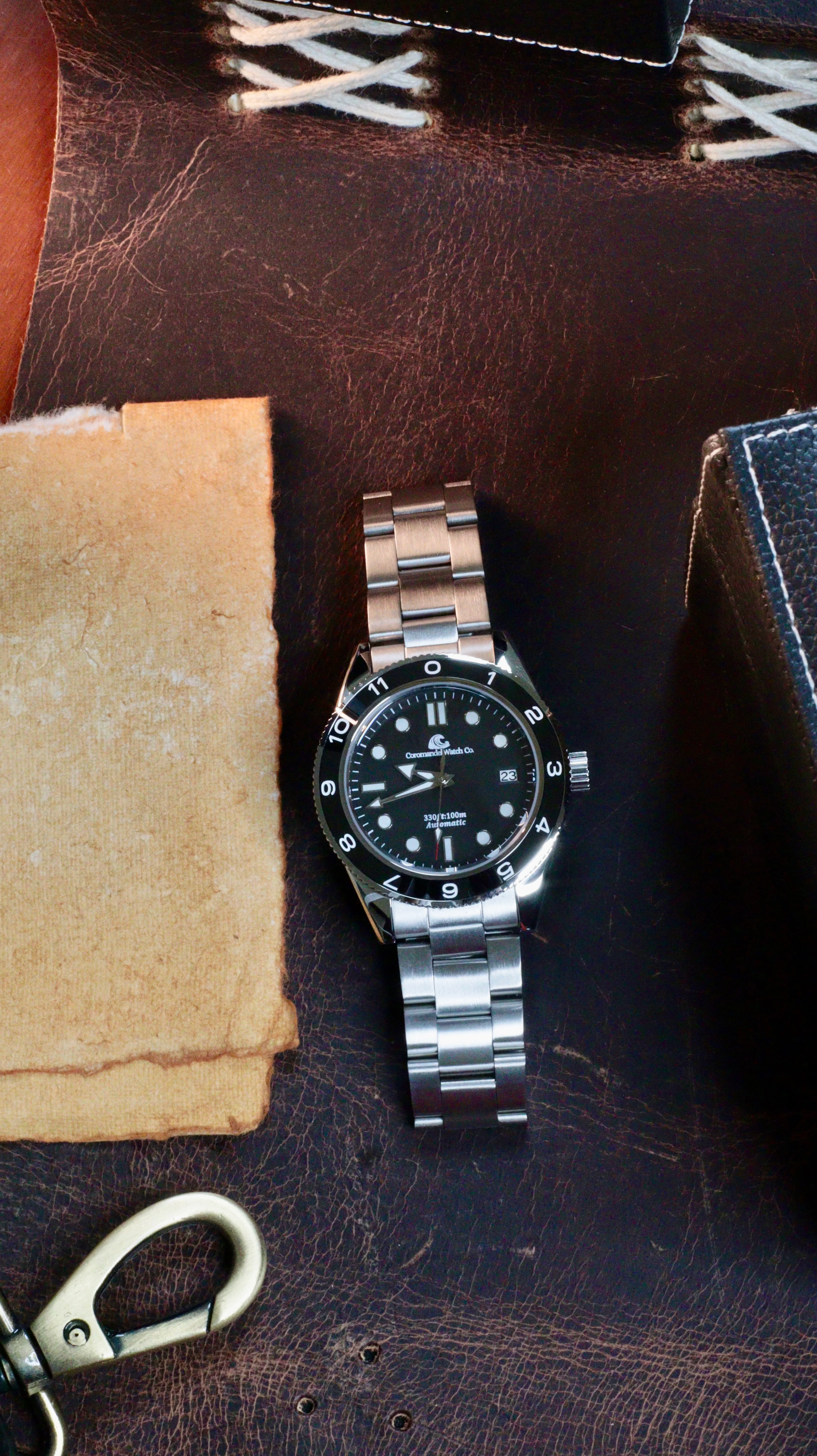 Marina Edition 2.0 by Coromandel Watch Co. - Automatic Watch - Black Dial - NH35 - Image 3