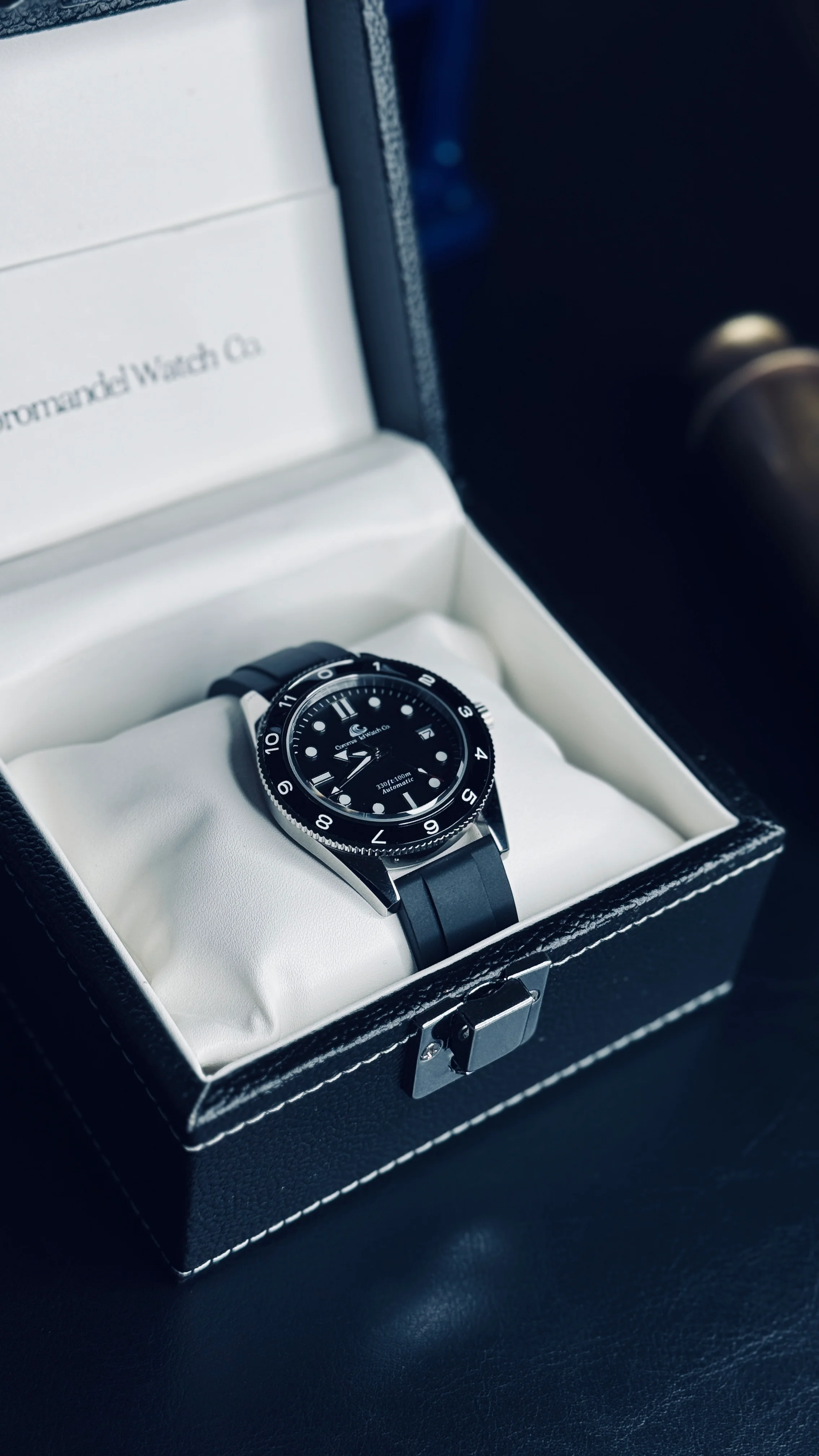 Marina Edition 2.0 by Coromandel Watch Co. - Automatic Watch - Black Dial - NH35 - Image 9