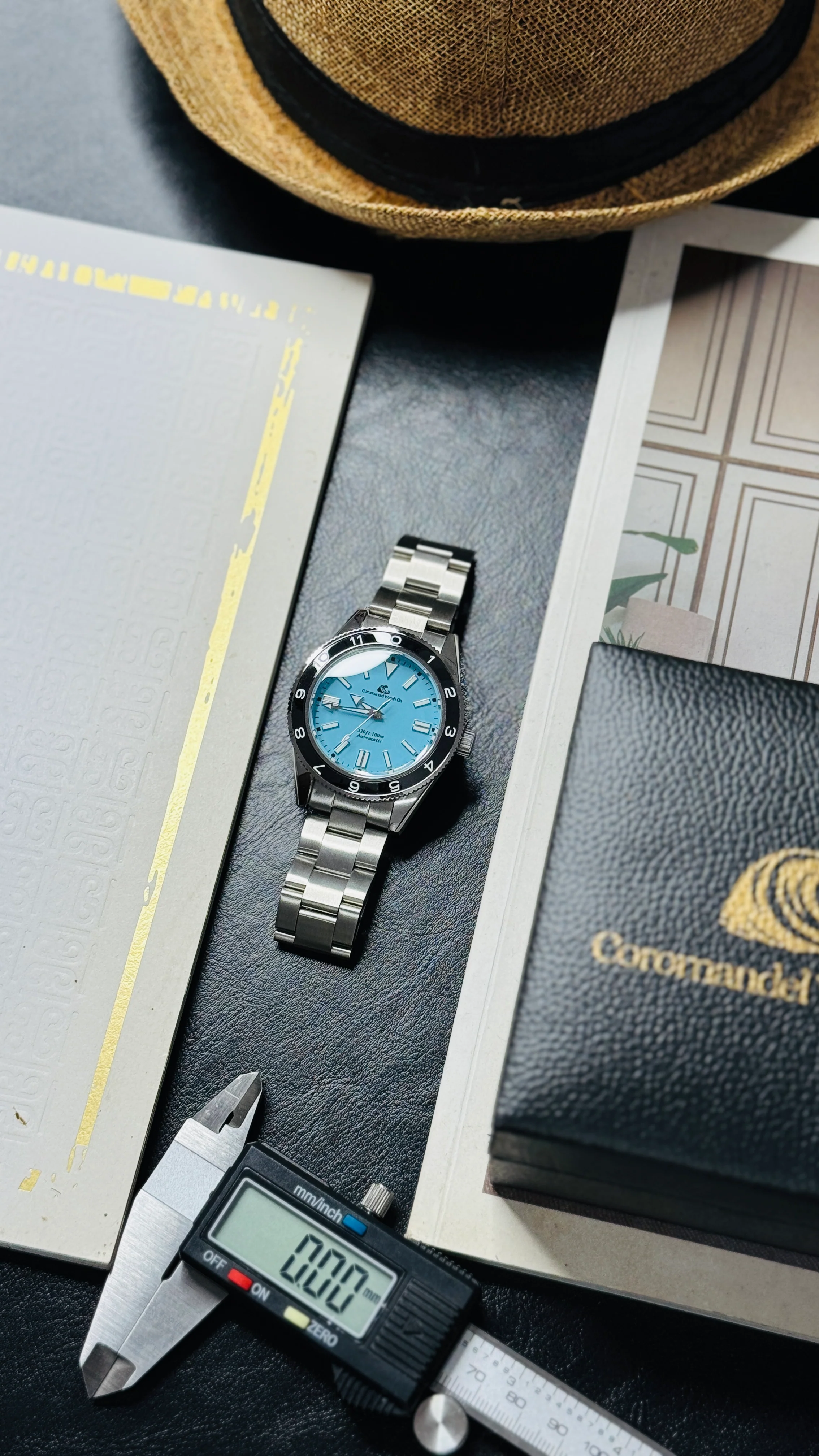 Marina Edition 2.0 – Ice Blue by Coromandel Watch Co. - Automatic Watch -NH35 - Image 12