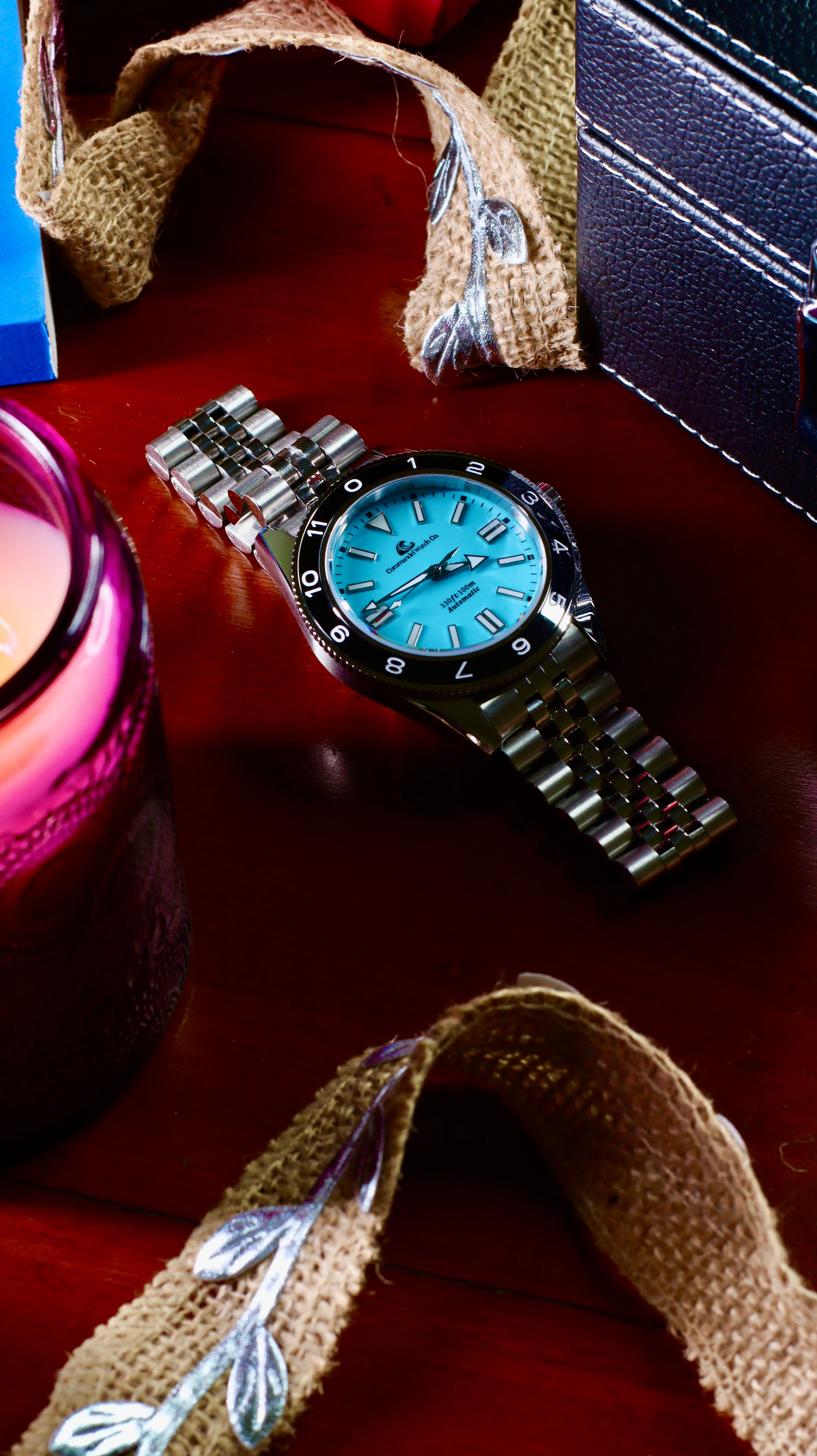 Marina Edition 2.0 – Ice Blue by Coromandel Watch Co. - Automatic Watch -NH35 - Image 7