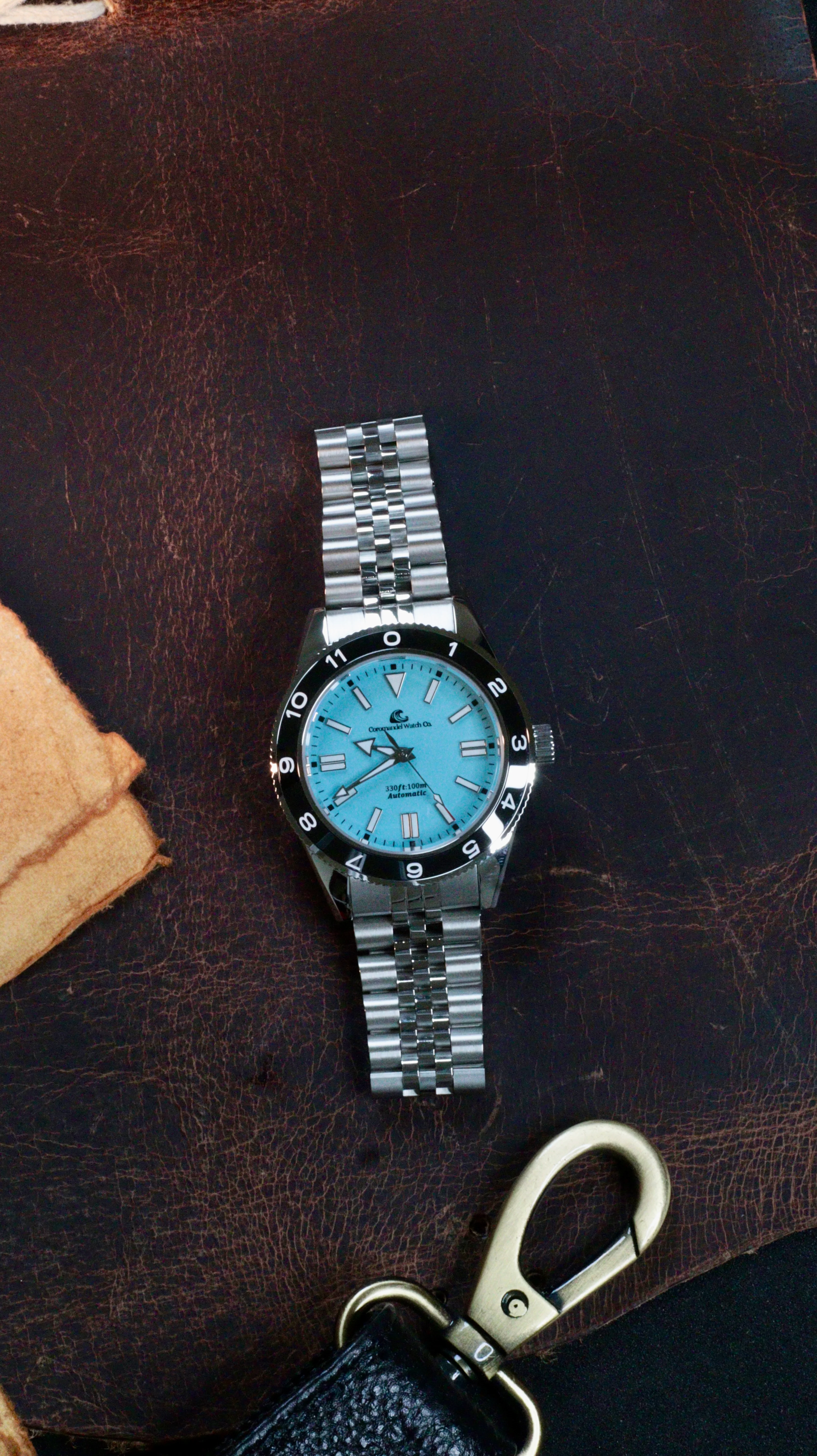 Marina Edition 2.0 – Ice Blue by Coromandel Watch Co. - Automatic Watch -NH35 - Image 9