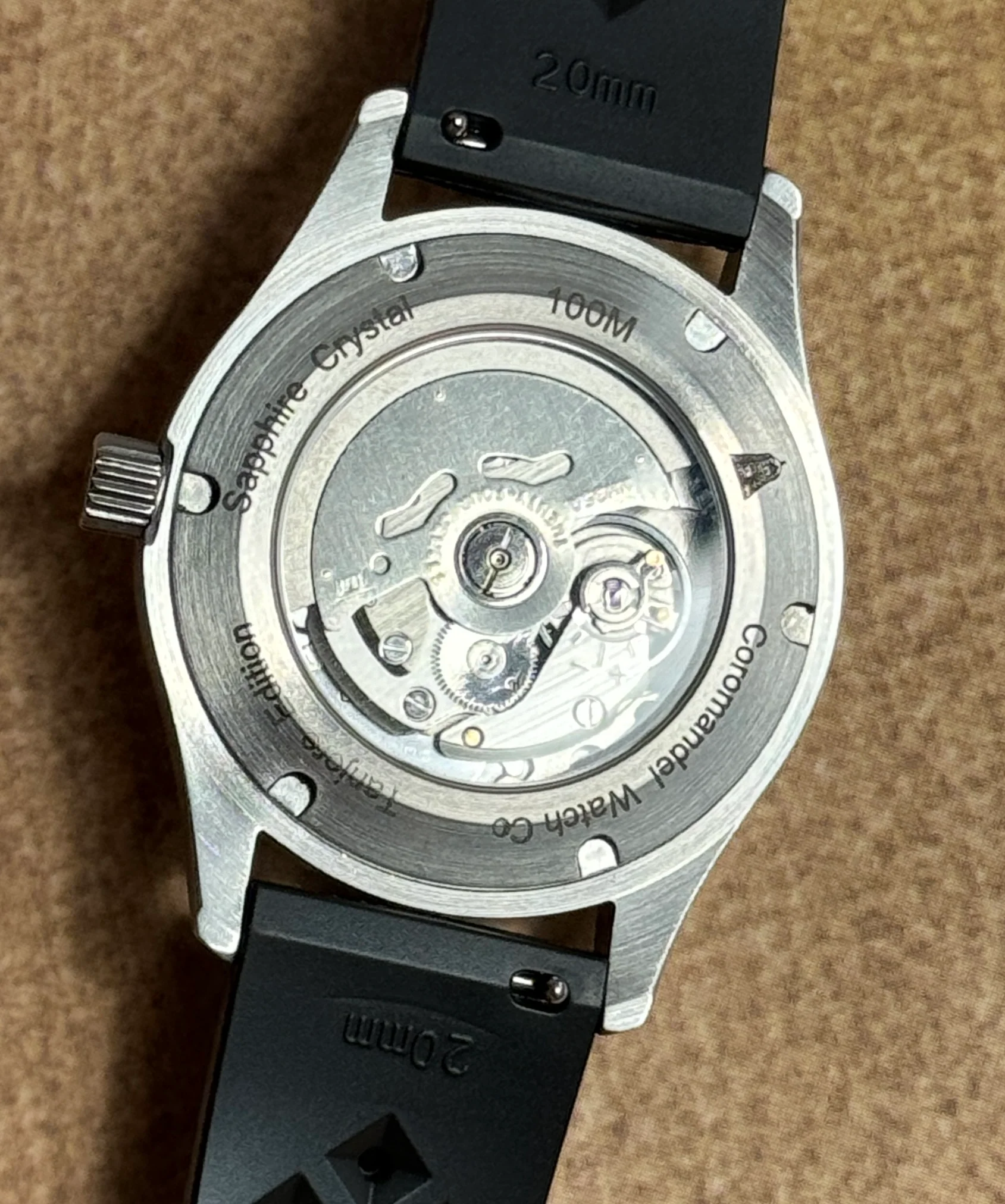 Tanjore Edition by Coromandel Watch Co. - Automatic NH35A  Movement - Blue Dial - Image 3