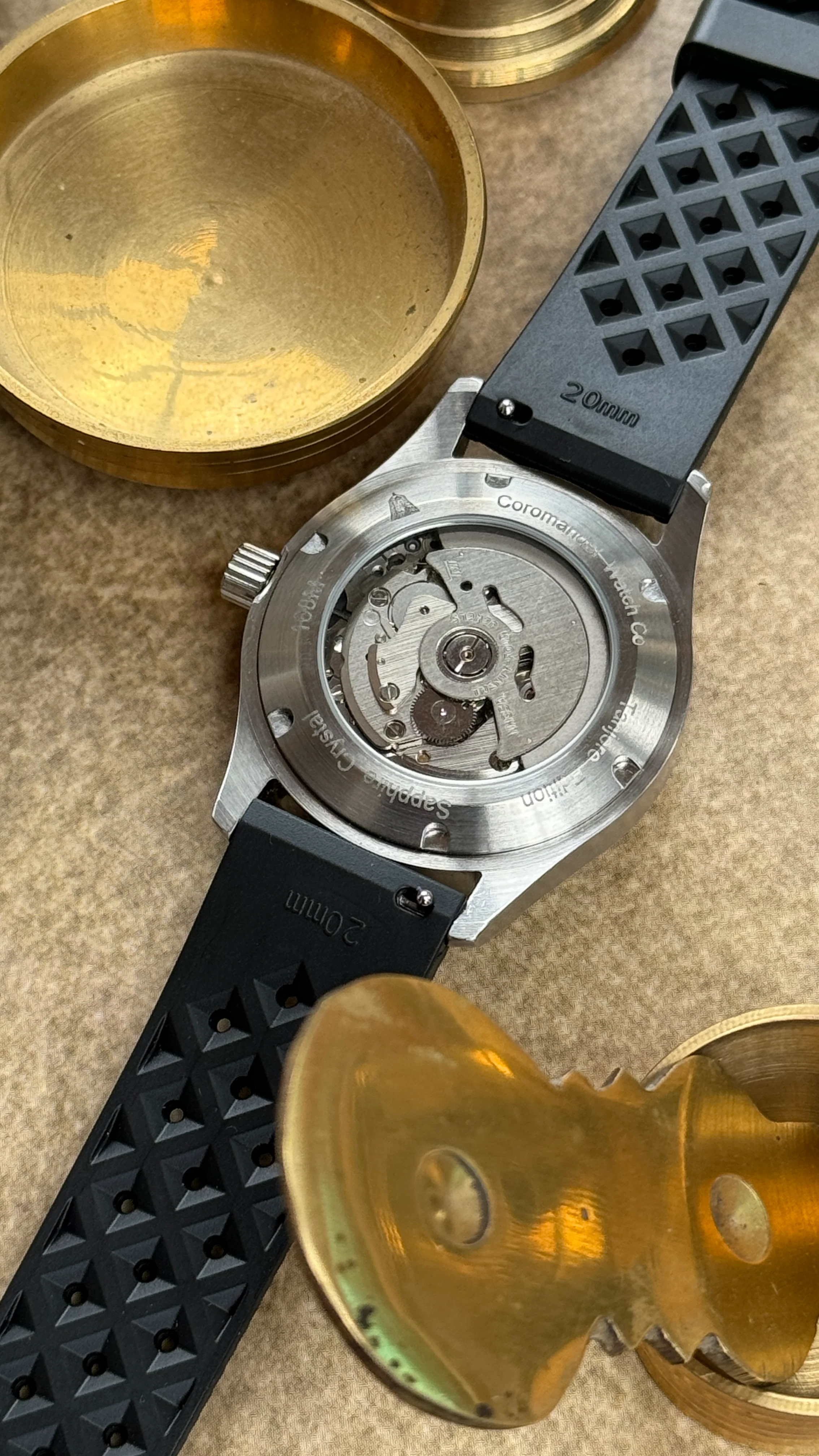 Tanjore Edition by Coromandel Watch Co. - Automatic NH35A  Movement - Blue Dial - Image 9