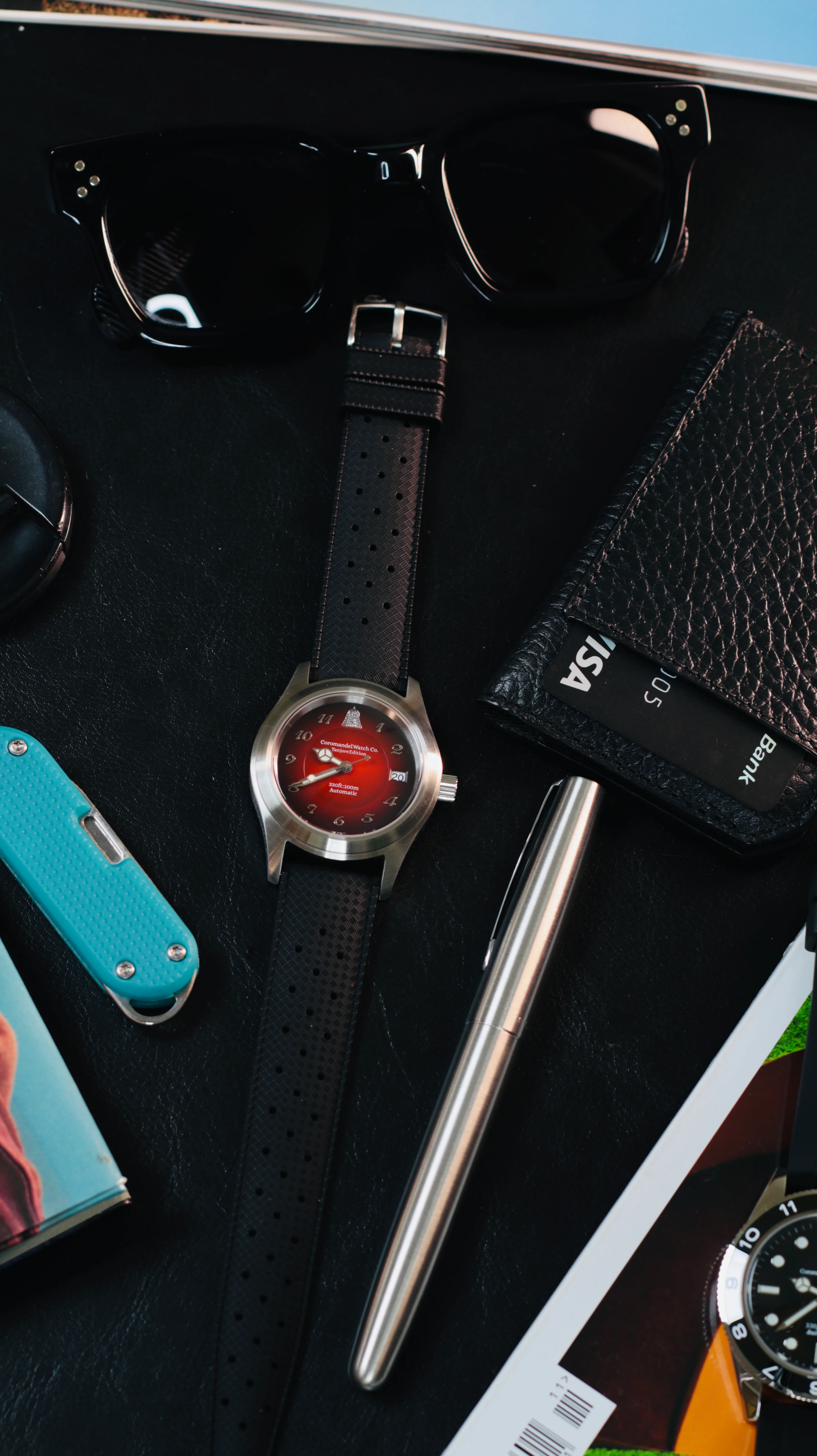 Tanjore Edition V3 - Deep Red Automatic NH35A Movement [ships 17th jan] - Image 3