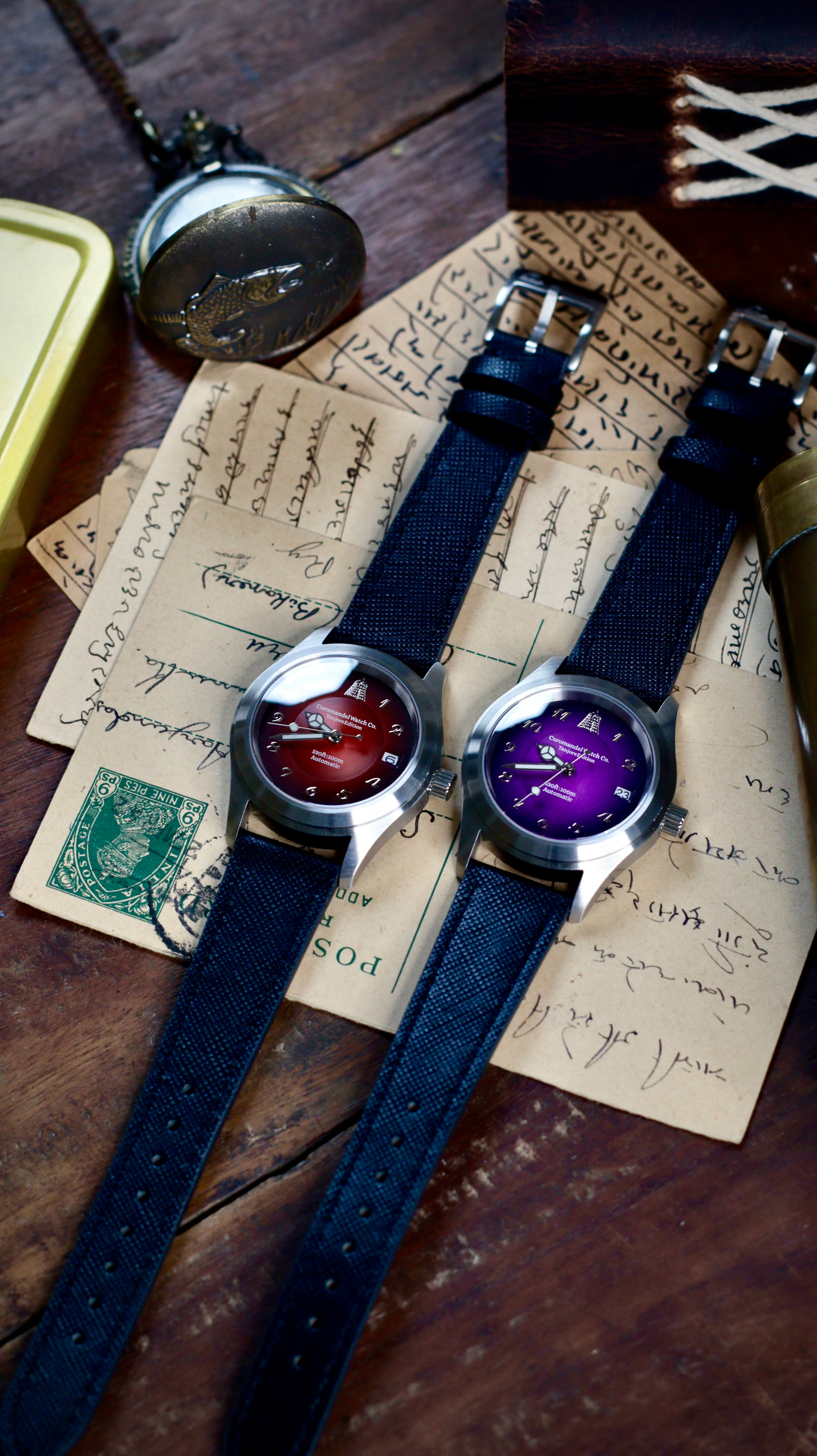 Tanjore Edition V3 - Royal Purple Automatic NH35A Movement [ships 17th jan] - Image 11
