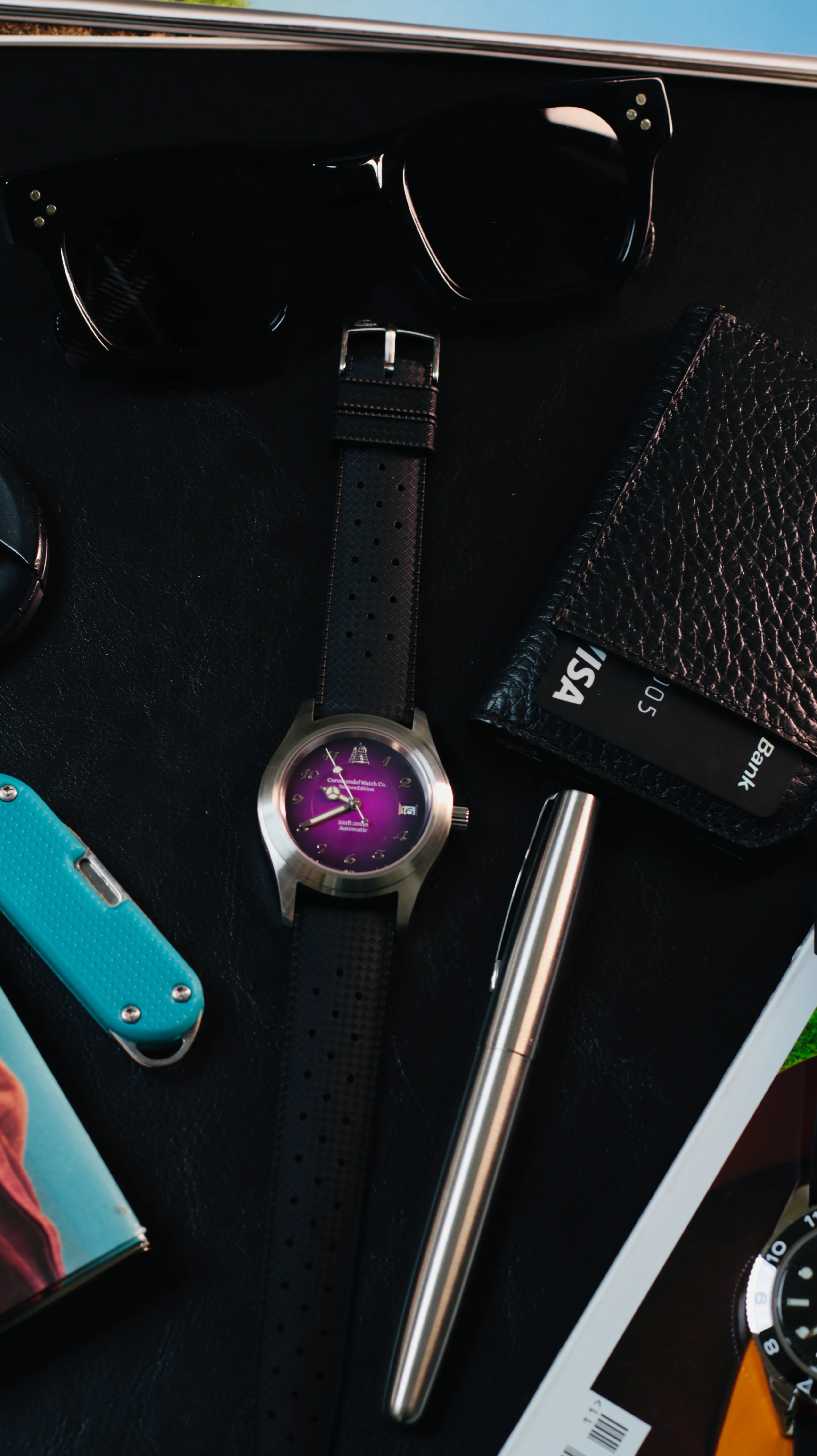 Tanjore Edition V3 - Royal Purple Automatic NH35A Movement [ships 17th jan] - Image 3