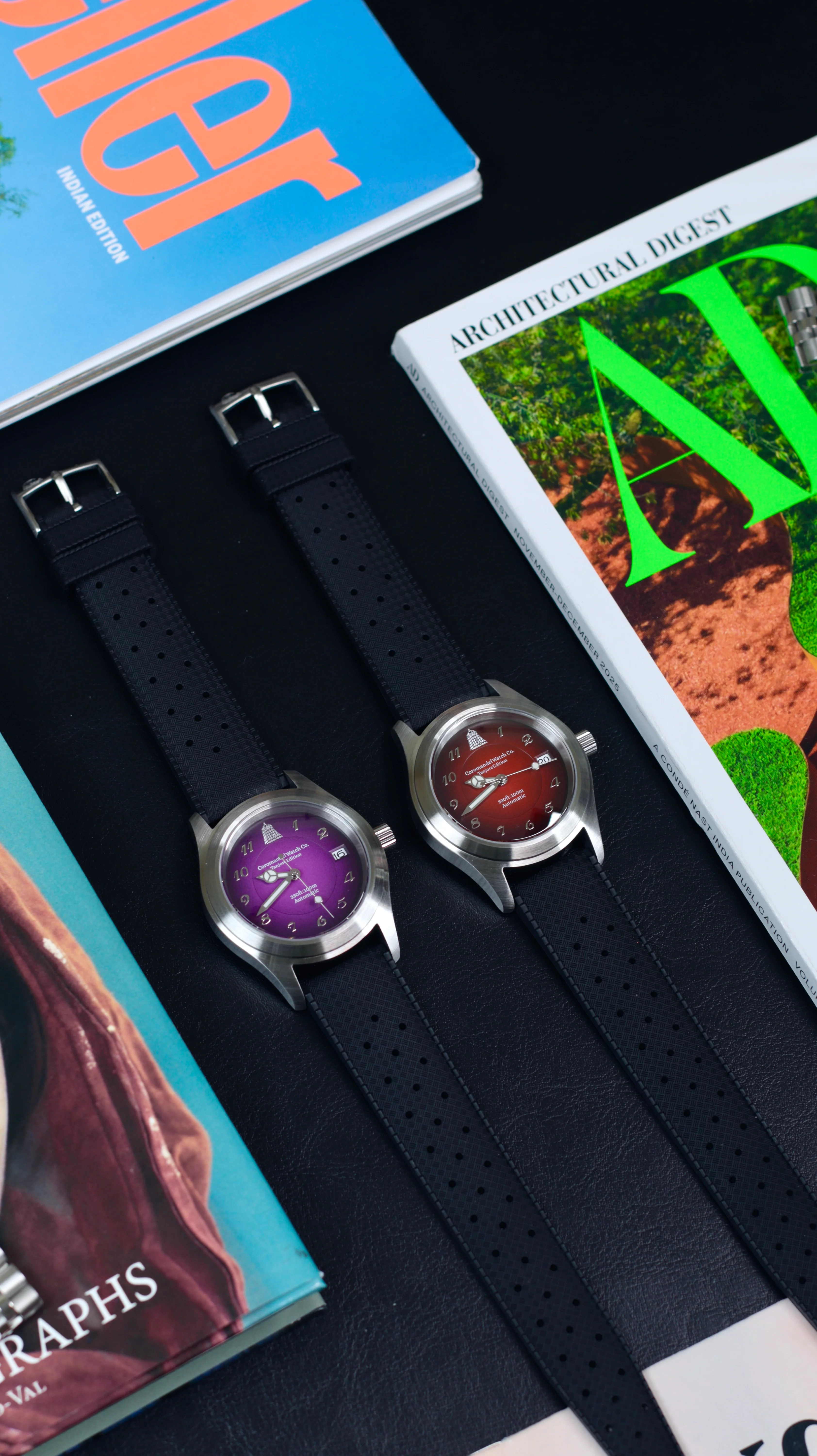Tanjore Edition V3 - Royal Purple Automatic NH35A Movement [ships 17th jan] - Image 4
