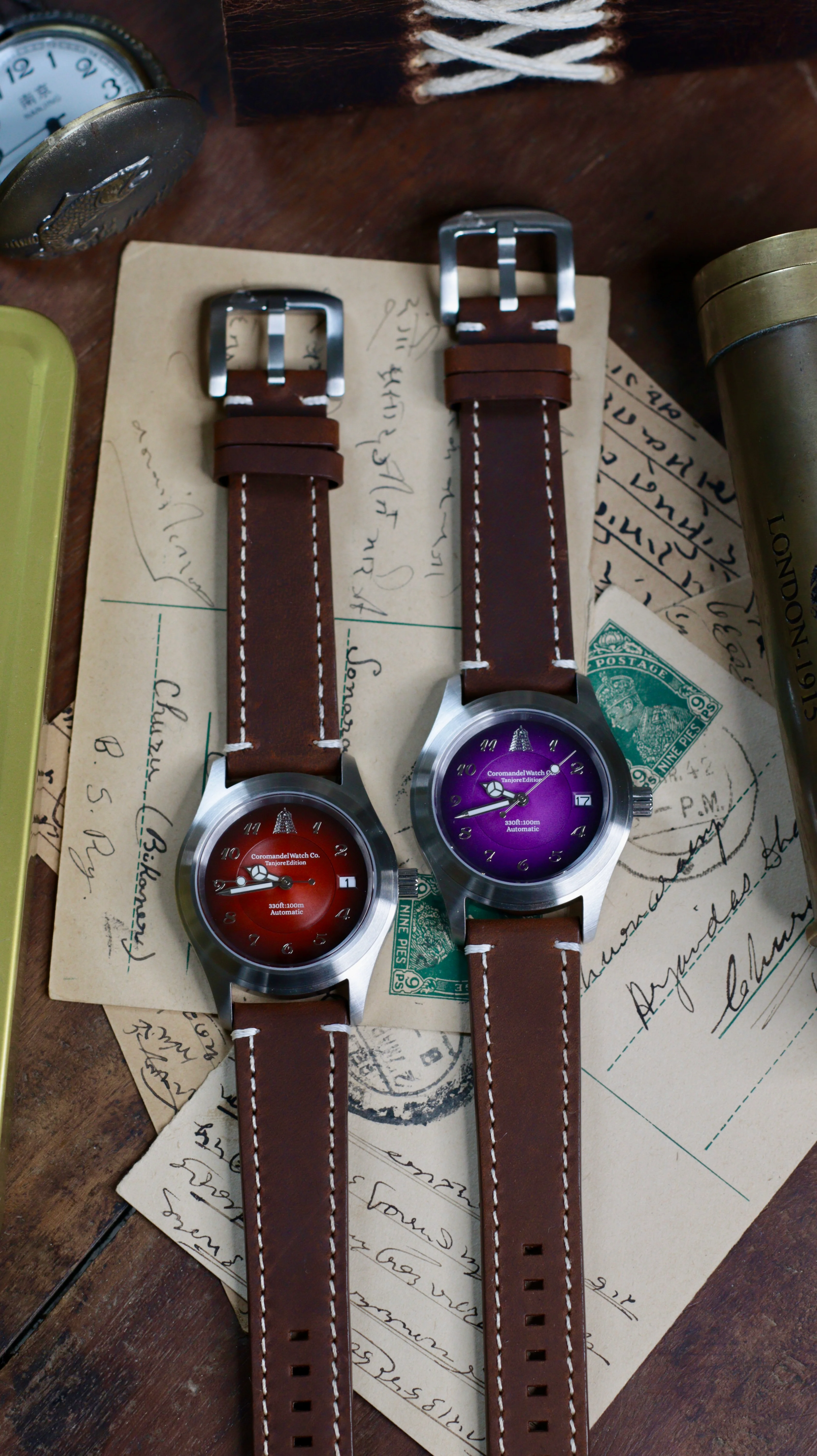 Tanjore Edition V3 - Royal Purple Automatic NH35A Movement [ships 17th jan] - Image 6